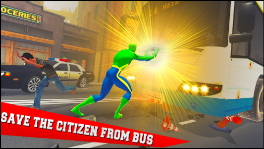اسکرین شات برنامه Amazing Spider Power Police Hero: Vice Town Fight 3