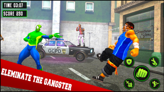 اسکرین شات برنامه Amazing Spider Power Police Hero: Vice Town Fight 4