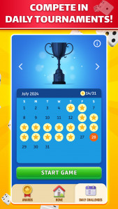 اسکرین شات 4 بازی Yatzy: Dice Game Online