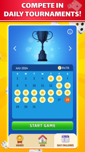 اسکرین شات 4 بازی Yatzy: Dice Game Online