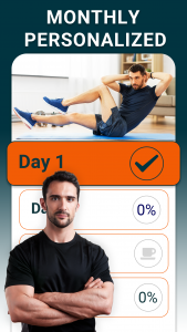 اسکرین شات 2 برنامه Lose Weight & Fat Loss for Men