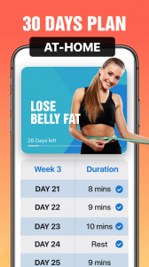 اسکرین شات برنامه Lose Weight at Home in 30 Days 2