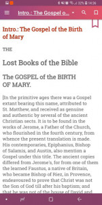 اسکرین شات برنامه Lost Books of the Bible, Apocrypha, Enoch, Jasher 2