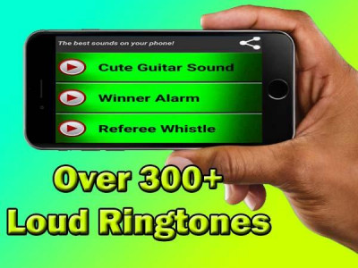 اسکرین شات برنامه Loud Ringtones 2