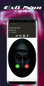 اسکرین شات برنامه Call Evil Nun | Fake Video Cal 1