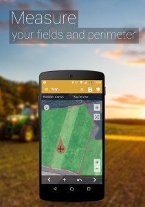 اسکرین شات برنامه GPS Fields Area Measure 3