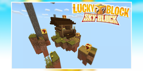 اسکرین شات برنامه Lucky skyblock for minecraft pe 3