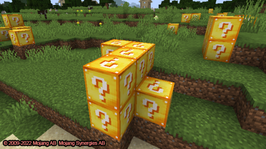 اسکرین شات برنامه lucky block mod for minecraft 3