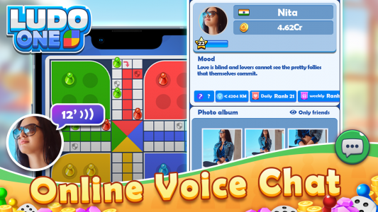 اسکرین شات بازی Ludo One: Online Board Game 2