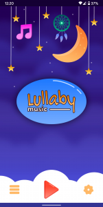 اسکرین شات برنامه Lullaby - baby music 1