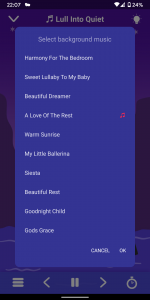 اسکرین شات برنامه Lullaby - baby music 5
