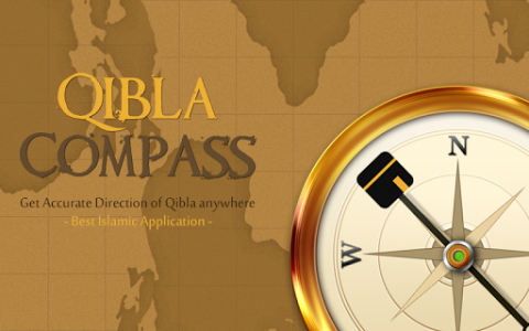 اسکرین شات برنامه Qibla Compass 1