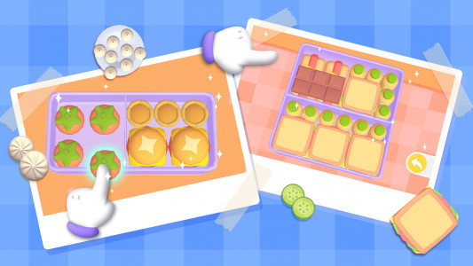 اسکرین شات بازی Fill Lunch Box: Organize Games 7