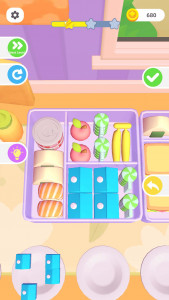 اسکرین شات بازی Fill Lunch Box: Organize Games 5