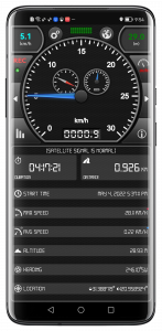 اسکرین شات برنامه GPS Speed 2