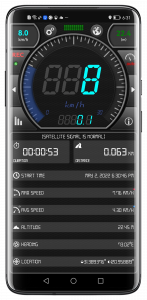 اسکرین شات برنامه GPS Speed 3