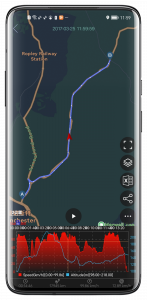 اسکرین شات برنامه GPS Speed 7