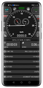 اسکرین شات برنامه GPS Speed 1