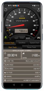 اسکرین شات برنامه Speedometer GPS 1