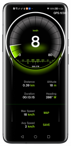 اسکرین شات برنامه Speed View GPS 1