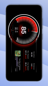 اسکرین شات 2 برنامه Speed View GPS