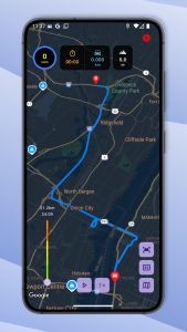 اسکرین شات 5 برنامه Speed View GPS