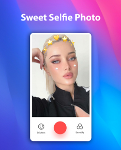 اسکرین شات برنامه Sweet Selfie Photo Edit 1
