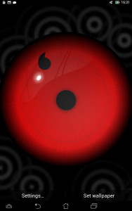 اسکرین شات 8 برنامه Rin - Sharingan Live Wallpaper