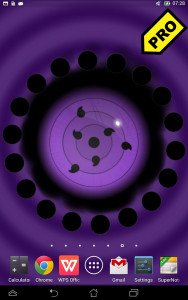 اسکرین شات 3 برنامه Rin - Sharingan Live Wallpaper