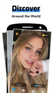 اسکرین شات 2 برنامه Omega - Live video call & chat