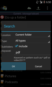 اسکرین شات 6 برنامه AndFTP File Manager
