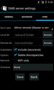 اسکرین شات 7 برنامه AndSMB File Manager