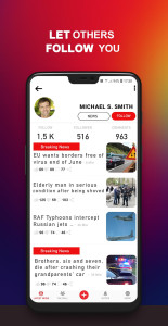 اسکرین شات 5 برنامه UK News: Breaking News & Local