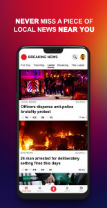 اسکرین شات 2 برنامه UK News: Breaking News & Local