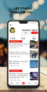 اسکرین شات 5 برنامه US News: Breaking News & Local