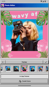 اسکرین شات 2 برنامه Vaporgram Photo & Video Editor