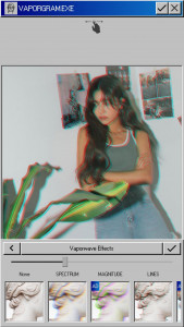 اسکرین شات برنامه Vaporgram Glitch Photo Editor 1