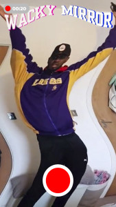 اسکرین شات 2 برنامه Wacky Mirror Camera Filter