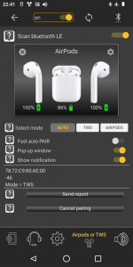 اسکرین شات برنامه Bluetooth Audio Widget Battery 5