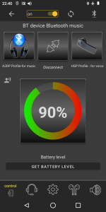 اسکرین شات برنامه Bluetooth Audio Widget Battery 2