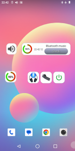 اسکرین شات برنامه Bluetooth Audio Widget Battery 6