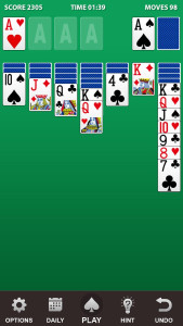 اسکرین شات 5 بازی Solitaire.