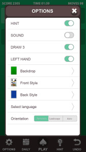 اسکرین شات 4 بازی Solitaire.