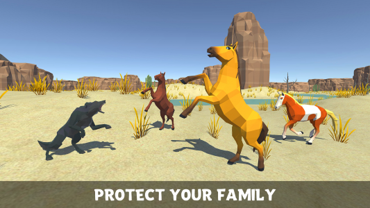 اسکرین شات بازی Wild Horse Simulator 2