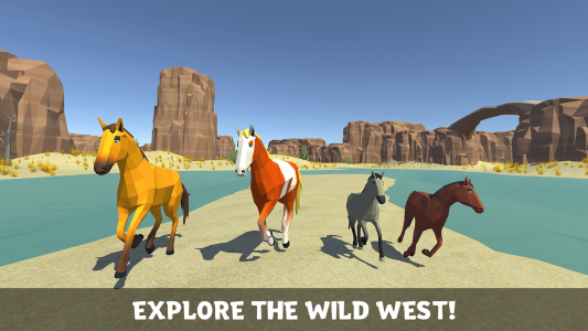 اسکرین شات بازی Wild Horse Simulator 3
