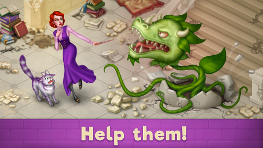 اسکرین شات 7 بازی Magic Mansion: Match-3
