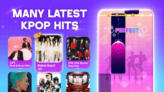اسکرین شات 1 بازی Piano Idol Star: Game Music
