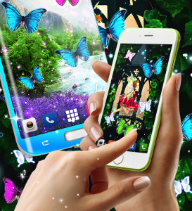 اسکرین شات 5 برنامه Magical forest live wallpaper