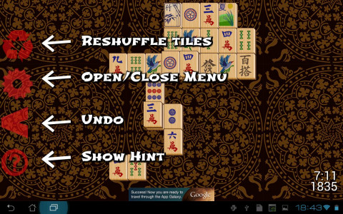 اسکرین شات بازی Mahjong HD 4