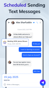 اسکرین شات 7 برنامه Messages - Text Messaging